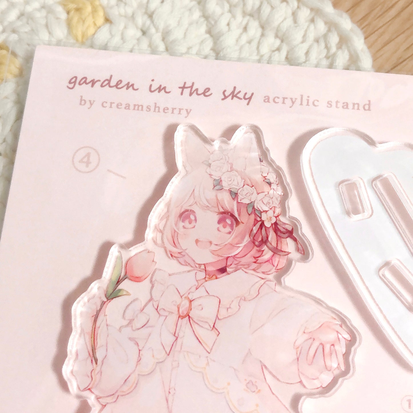 garden in the sky acrylic stand 🌷