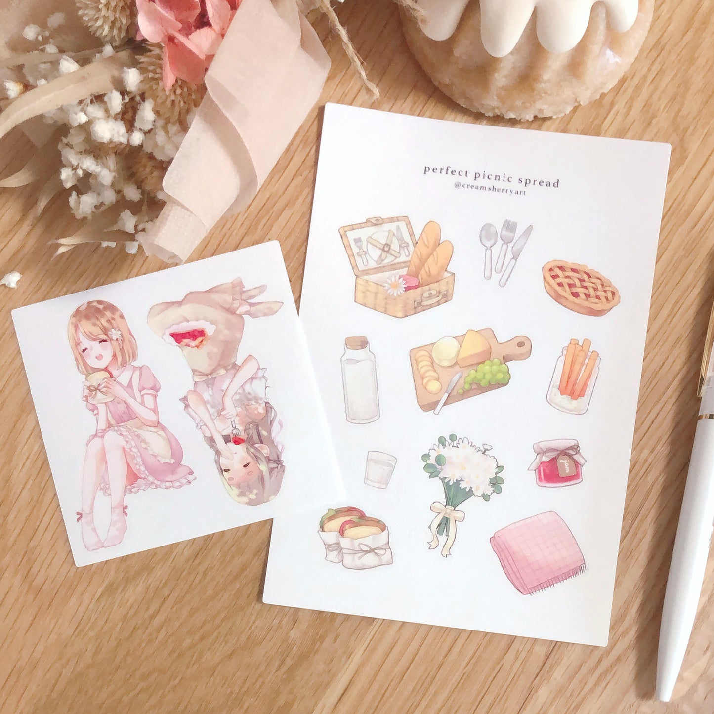picnic sticker sheets