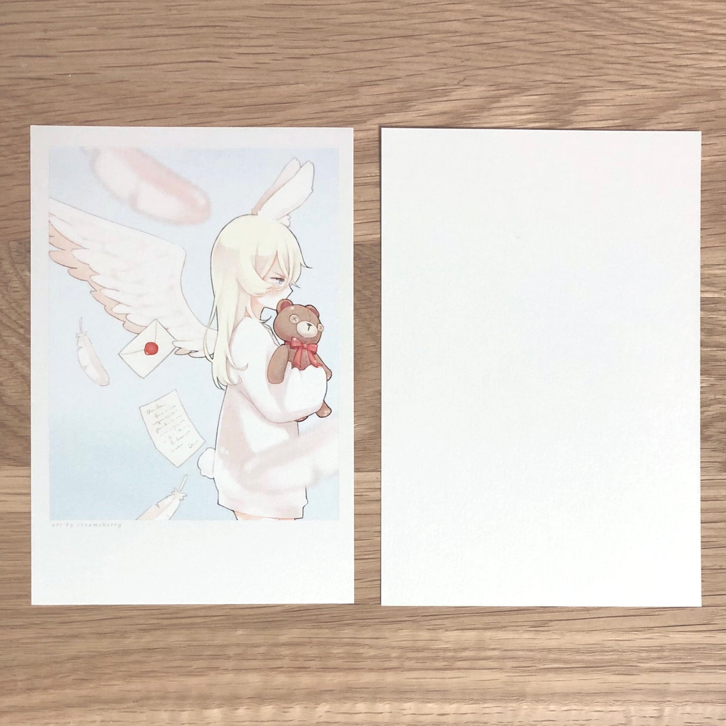 angelic valentines print