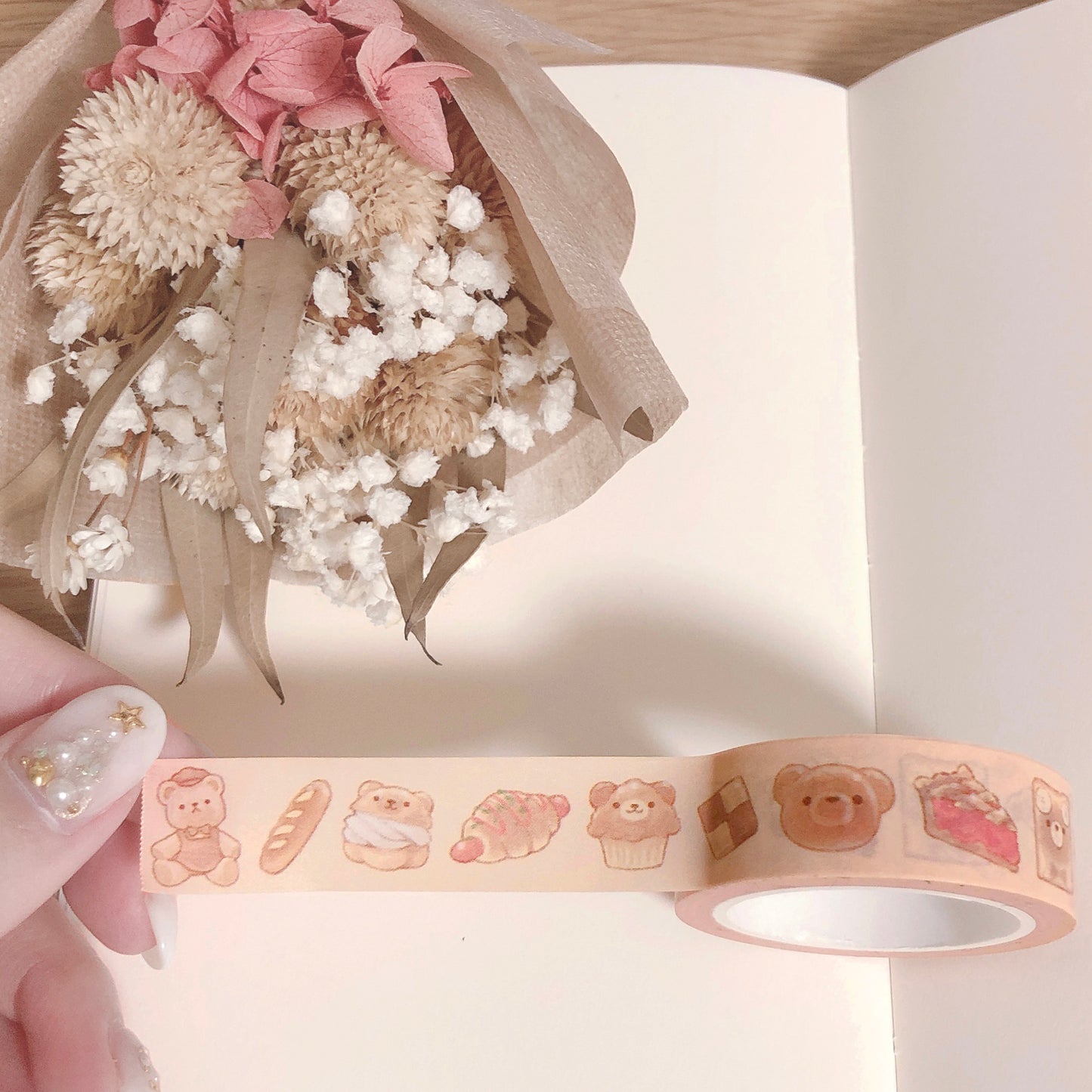 bear bakery washi tape