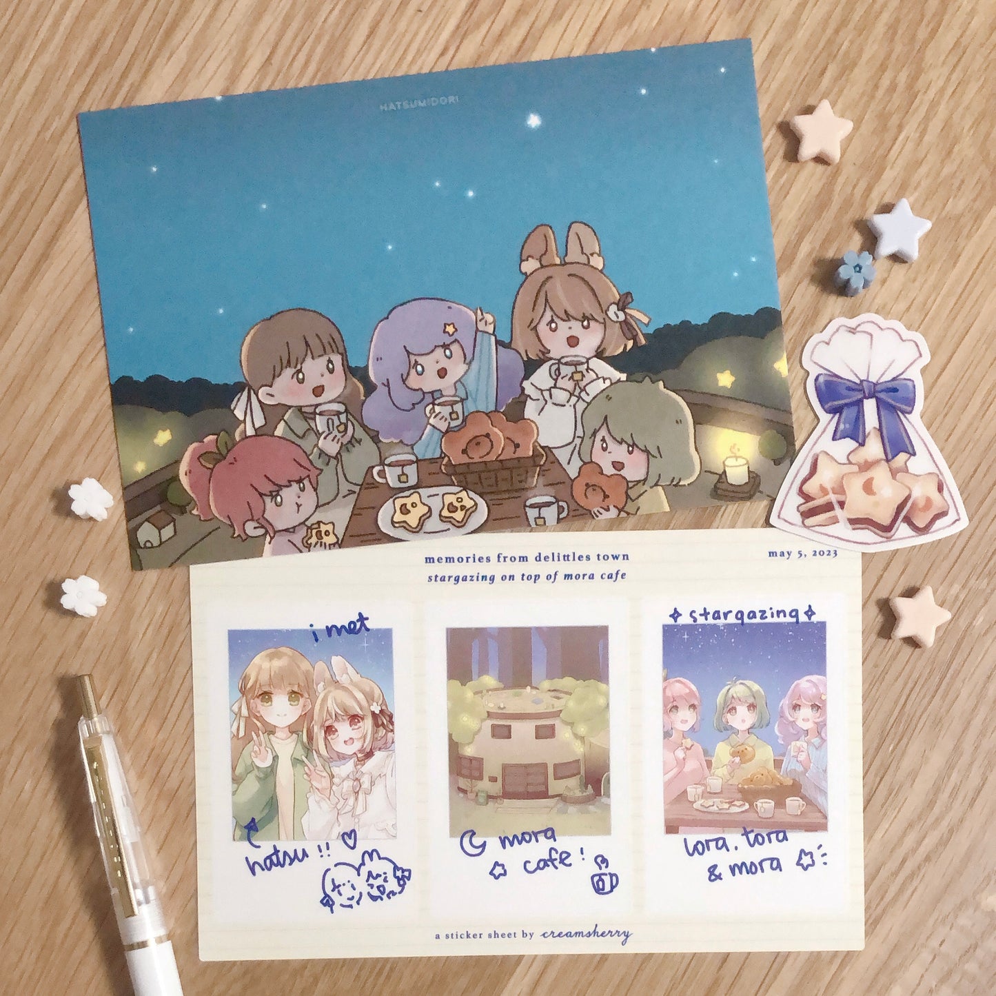 hatsumidori x creamsherry stargazing bundle