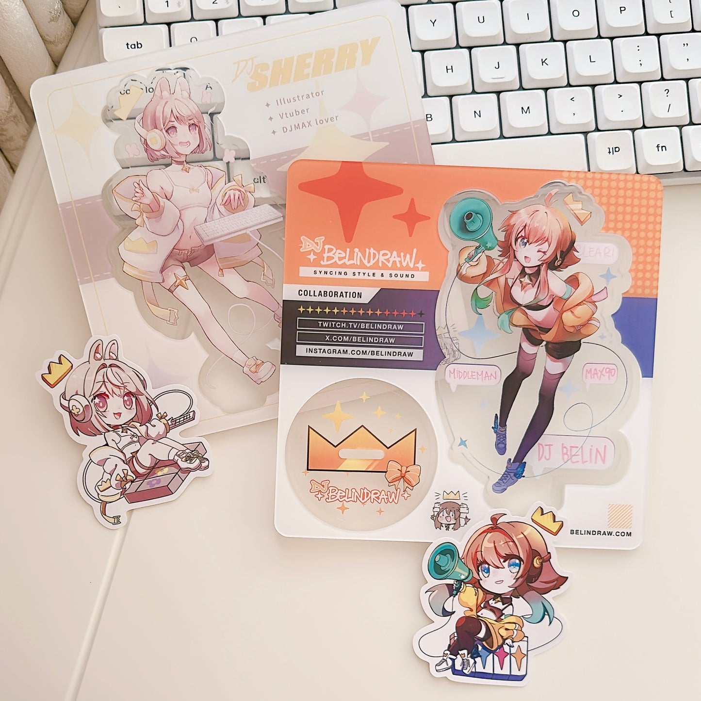 DJ SHERRY x DJ BELIN collab merch [pre-order]