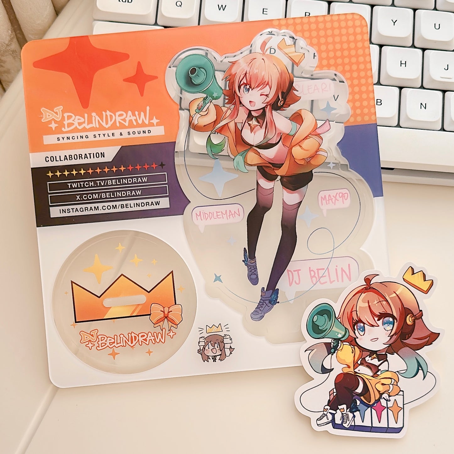 DJ SHERRY x DJ BELIN collab merch [pre-order]