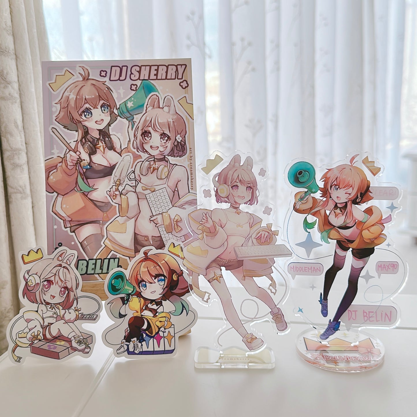 DJ SHERRY x DJ BELIN collab merch [pre-order]