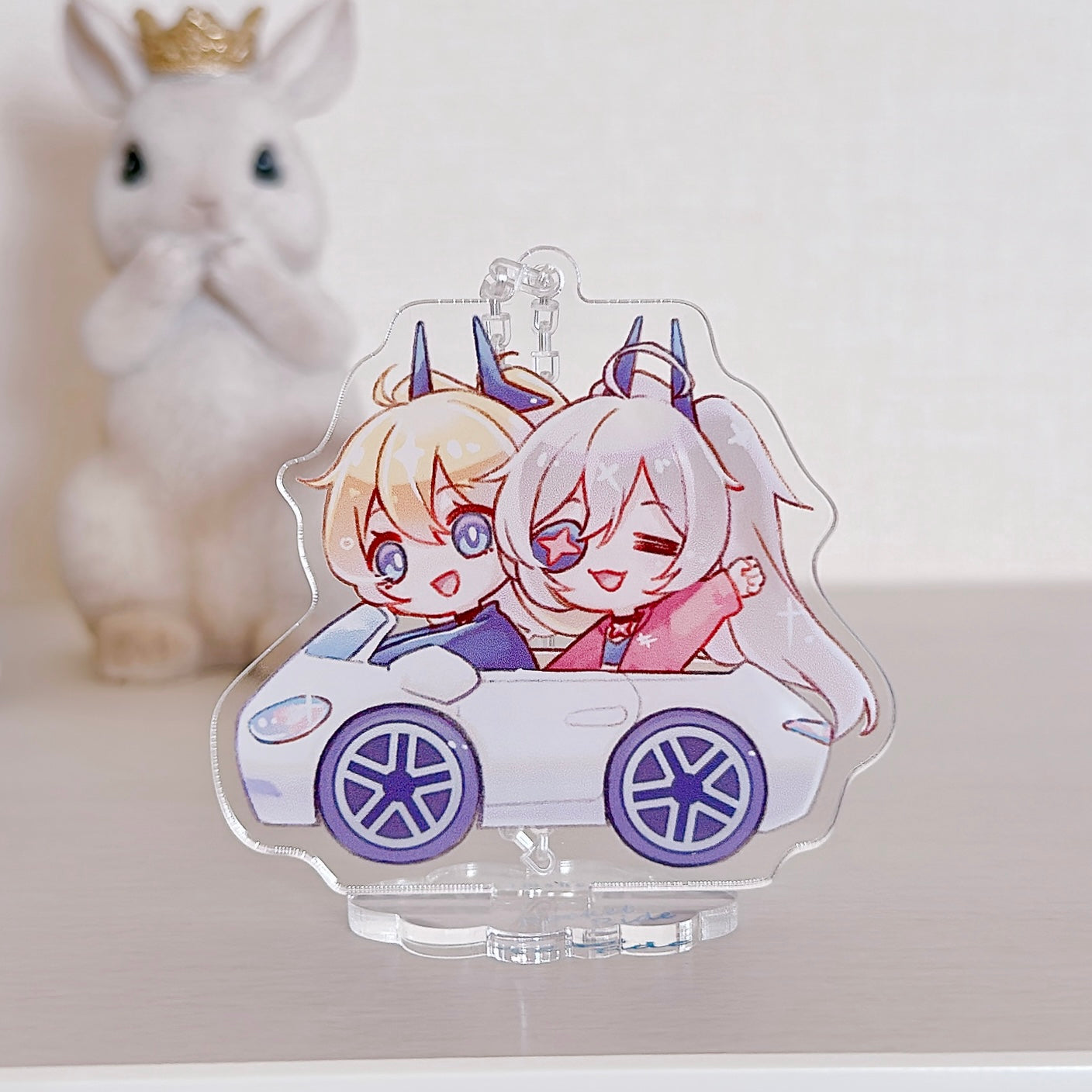 DJMAX rocket ride acrylic stand keychain + sticker