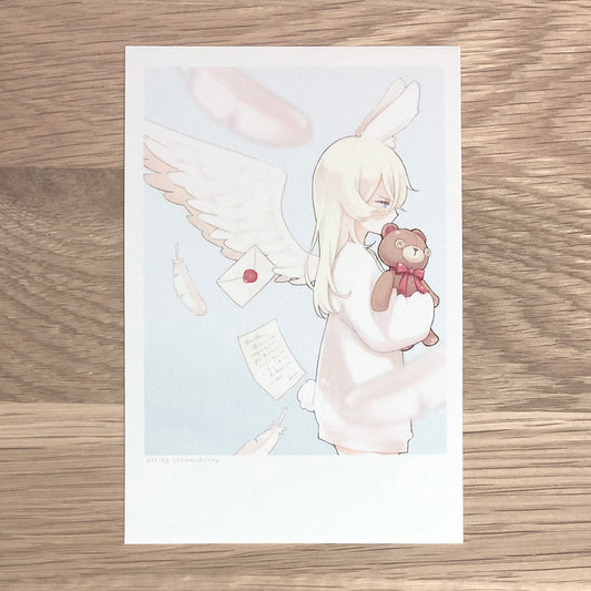 angelic valentines print